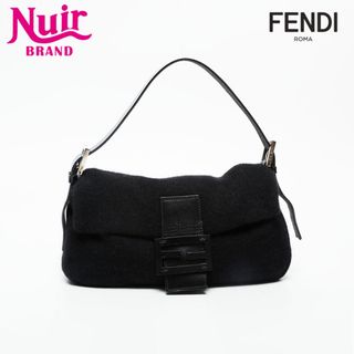 フェンディ(FENDI)のフェンディ FENDI マンマバケット ニット ショルダーバッグ(ショルダーバッグ)