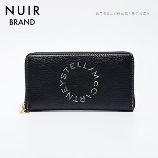 Stella McCartney ステラマッカトニー ラウンド ジップ レザー 長財布(財布)