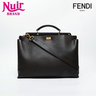 フェンディ(FENDI)のフェンディ FENDI エッセンシャル ピーカブー レザー 2way ラージ ショルダーバッグ(ショルダーバッグ)