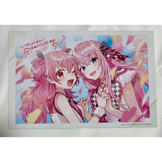 プロセカ　ハーフアニバーサリー展　ポストカード　桃井愛莉 巡音ルカ