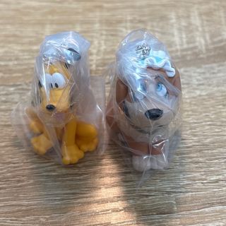 ディズニー(Disney)の【2点セット】ディズニーキャラクター DOG スイングマスコット(キャラクターグッズ)
