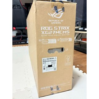 エイスース(ASUS)の新品•未開封ASUSROGSTRIX XG27WCMS ゲーミングモニター280(ディスプレイ)