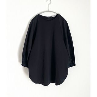 セオリーリュクスCOTTON INTERLOCK FEISY 異素材プルオーバー