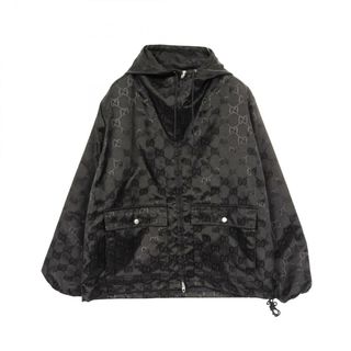 グッチ(GUCCI)のGUCCI グッチ ブルゾン オフザグリッド GG フーデッドジャケット(ナイロンジャケット)