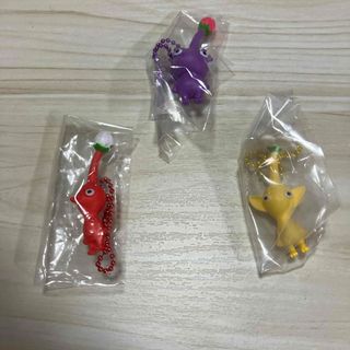 バンダイ(BANDAI)のピクミン　マスコット＆フルーツグミ　２　３つセット(その他)
