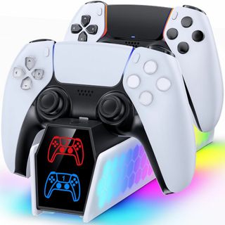 【在庫セール】PS5 コントローラー 充電 スタンド 2台同時充電 KDD プレ