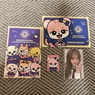 IVE MINIVE SCHOOL POPUP 特典 イソ