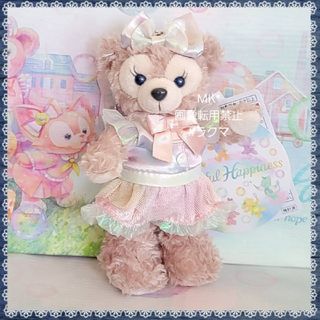 ディズニー(Disney)の新品☆新作★販売終了品🫧カラフルハピネス🫧シェリーメイ♡ぬいぐるみバッジ(キャラクターグッズ)