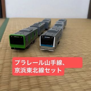 プラレール　山手線　京浜東北線　電車　おもちゃ　鉄道　Nゲージ　模型　首都圏　(鉄道模型)