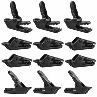 【新着商品】D.SigiYa テントクリップ 強力 小型 12個入 キャンプ固定