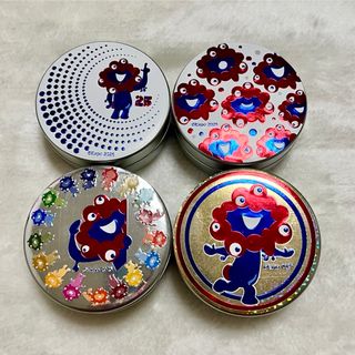 EXPO大阪関西万博 ミャクミャク 金平糖 空缶×4個セット(その他)