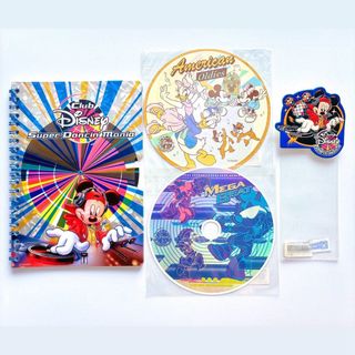 ディズニー(Disney)のディズニーランド Club Disneyスーパーダンシンマニア グッズ4点セット(キャラクターグッズ)