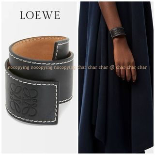 ロエベ(LOEWE)の新品未使用 LOEWE レザーベルト ブレスレット バングル(ブレスレット/バングル)