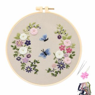 【人気商品】LOYELEY 刺繍キット 刺しゅう 手作り 刺繍セット DIY ク