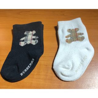 バーバリー(BURBERRY)のBURBERRY ベビーソックス 2足セット(靴下/タイツ)