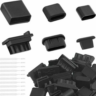 Xiatiaosann USBポート 防塵保護キャップ カバー iPhone用 