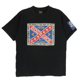 トイズマッコイ(TOYS McCOY)のTOY'S McCOY トイズマッコイ 600 RANCH プリント 丸首 クルーネック 半袖 Tシャツ ブラック系 S【中古】(シャツ)