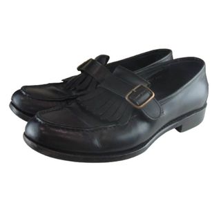 シップス(SHIPS)のSHIPS シップス Lo spago  ロスパーゴ キルトタッセル モンク レザー シューズ ブラック系 40.5【中古】(その他)