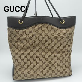 グッチ(GUCCI)の極美品✨グッチ　トートバッグ　GG柄(トートバッグ)