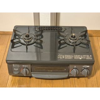 リンナイ(Rinnai)の2023年製 ガスコンロ Rinnai 都市ガス用 KG35NBK 左強火(ガスレンジ)