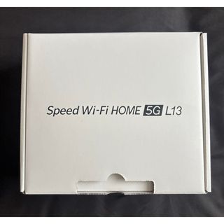 Speed Wi-Fi HOME 5G L13 ホワイト ZTR02SWU(PC周辺機器)
