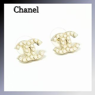 CHANEL - シャネル ピアス ココマーク パール 真珠 ゴールド 金 ロゴ COCO