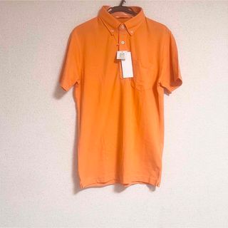 ユニクロ(UNIQLO)の未使用品　ユニクロ　UNIQLO メンズ　　ポロシャツ  半袖　ボタンダウン(ポロシャツ)