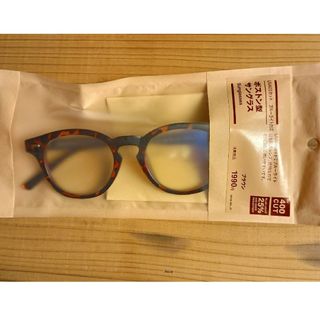 ムジルシリョウヒン(MUJI (無印良品))の無印良品　ボストン型　サングラス　ブラウン(サングラス/メガネ)