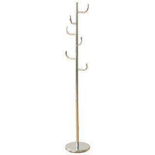 【新着商品】山善(YAMAZEN) ポールハンガー クロムシルバー NPH-16