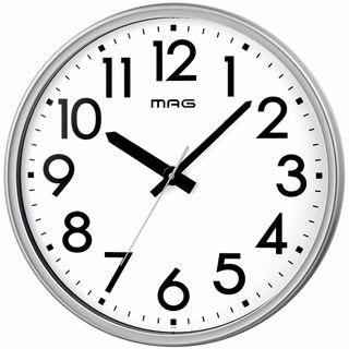 【新着商品】MAG(マグ) 掛け時計 壁掛け時計 オフィス 事務所 工場 倉庫 