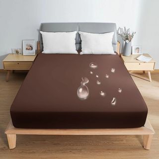 【新着商品】PRETYDAY ボックスシーツ 防水シーツ 2025 高密度生地 