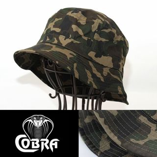 バケットハット 帽子 コブラキャップス カモフラ LXL BKT-C-O USA