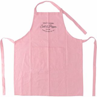 【特価商品】不二貿易 エプロン 幅65×厚み0.2×縦80㎝ ピンク 丸洗い可能