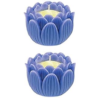 【人気商品】仏具のマルエス(Maruesu) ろうそく 蓮の花 大 24時間 約