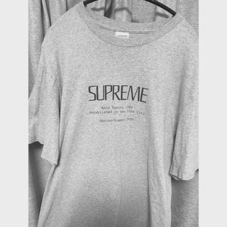 シュプリーム(Supreme)のsupreme  シュプリーム Tシャツ(Tシャツ/カットソー(半袖/袖なし))
