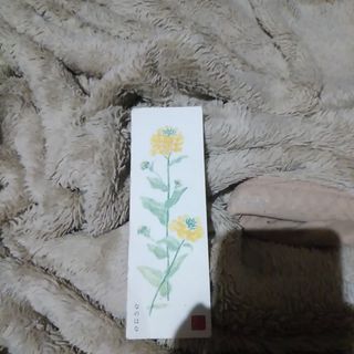菜の花のしおり(しおり/ステッカー)