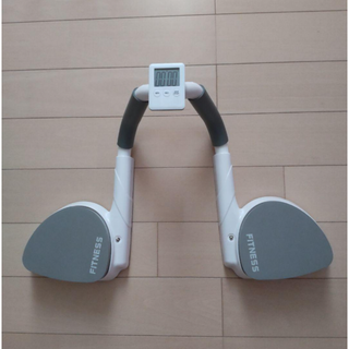 プランクトレーナー　ホワイト(トレーニング用品)
