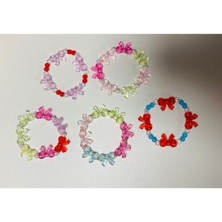 女の子　ビーズアクセサリー　おもちゃ(その他)