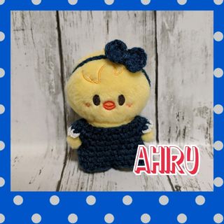 ❤️skzoo 10cm ポガリ サイズ リボン オールインワン インディゴ(その他)