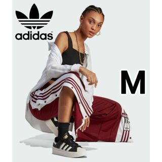 アディダス(adidas)のアディダス アディブレイク バーガンディ スナップパンツ レディースM ジャージ(その他)