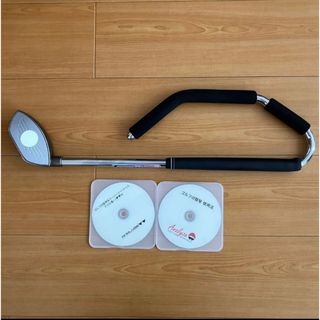 ゴルフの竪琴　付属DVD2枚付き　ゴルフ練習器具