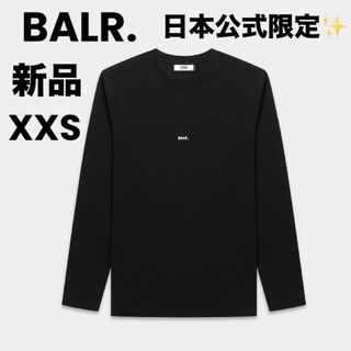 日本公式限定✨ BALR. ロンT 黒 長袖 TシャツXXS 男女兼用(Tシャツ(長袖/七分))