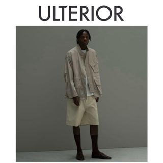 コモリ(COMOLI)のULTERIOR ナイロンポプリン　ハンティングJKT 上代9.3万(ミリタリージャケット)
