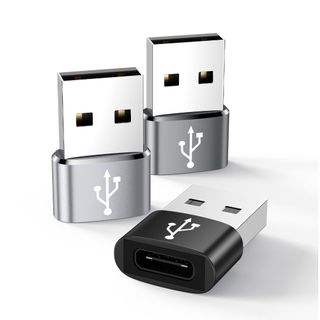 USB C 変換アダプタ USB Type C (メス) to USB 2.0 