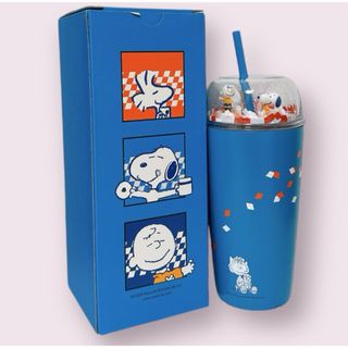 海外 ベトナム　スターバックス　スヌーピー　ステンレスタンブラー　ブルー