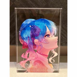 ホロライブ　ホロクル9th 星街すいせい　すいちゃんアクリルブロック