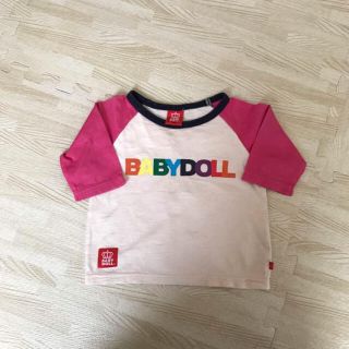 ベビードール(BABYDOLL)のBABY DOLL 7分丈Tシャツ(Tシャツ/カットソー)