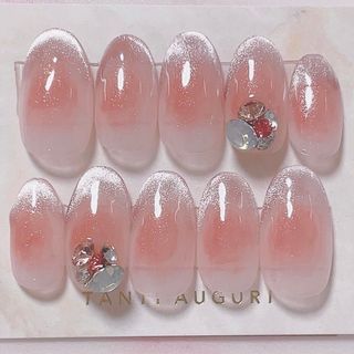 ジェルネイルチップ チーク(つけ爪/ネイルチップ)