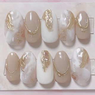 ジェルネイルチップ ニュアンス(つけ爪/ネイルチップ)