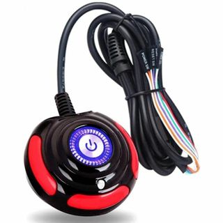 YFFSFDC PC電源代替えボタン PC電源スイッチ 外付け電源ボタン パソコ(PC周辺機器)